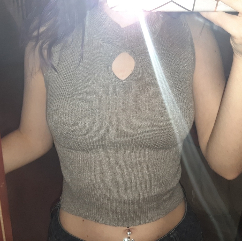 Soft Cropped Sweater